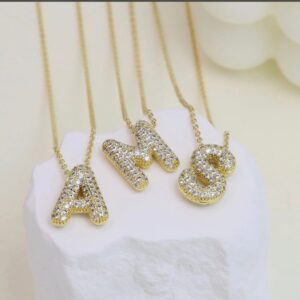 Golden with zircon